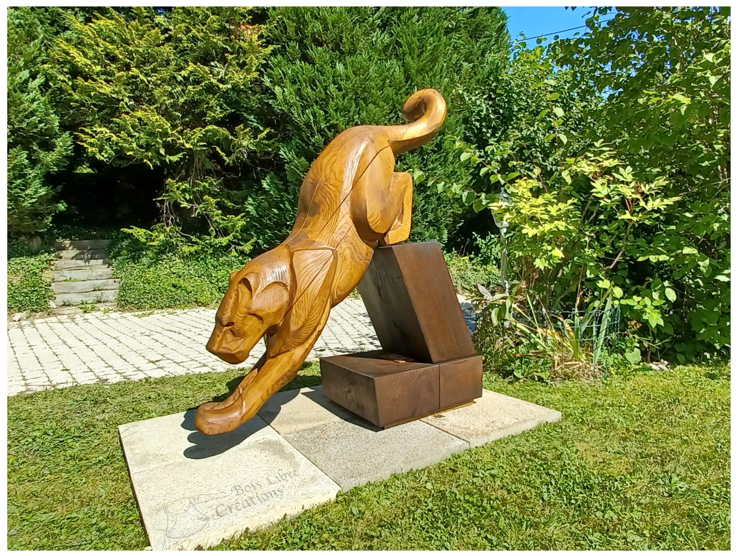 Yvan Freiholz Bois Libre Créations Sculptures Phanthère (11)